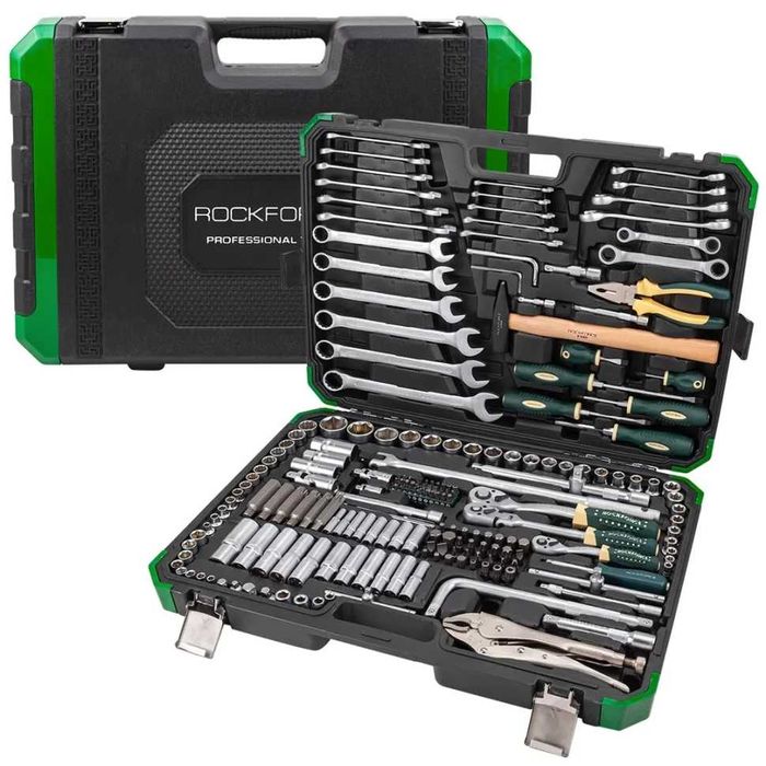 ГЕДОРЕ 180 +2 ЧАСТИ 1/4″, 3/8″, 1/2″ Профи Серия ROCKFORCE