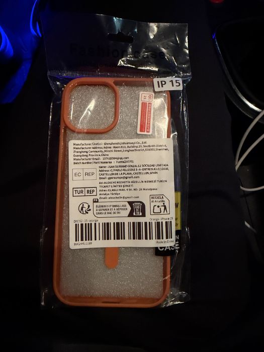 Iphone 15 case orange