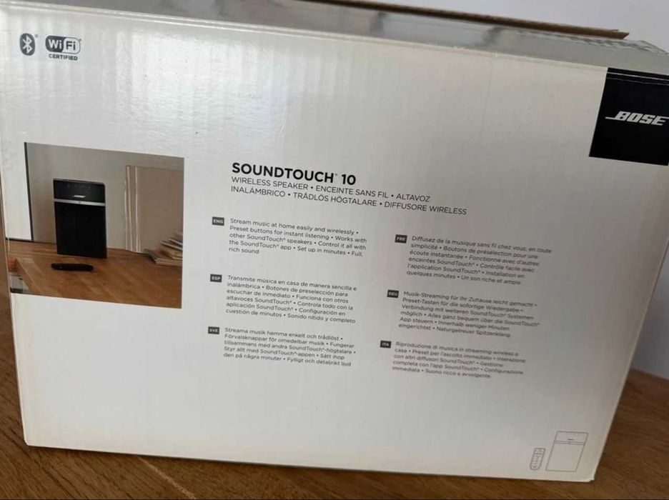 Bose soundtouch 10 wi-fi bluetooth speaker