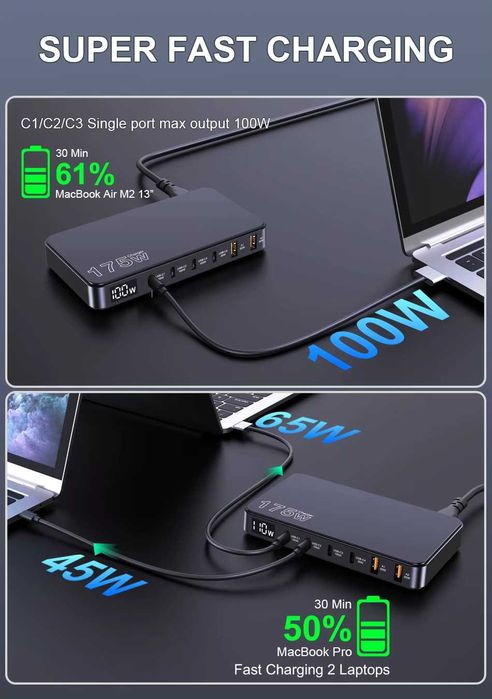 Încărcător fast charging 175W/ Statie de incarcare