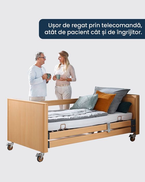 Inchiriere pat medical electric, de spital, cu saltea inclusă
