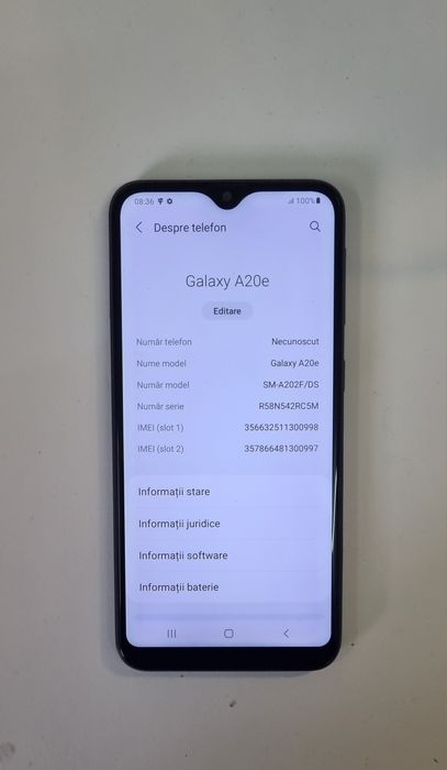Samsung Galaxy A20e  dual sim