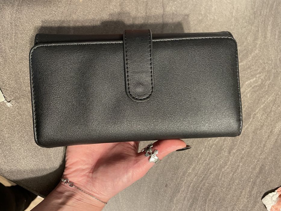 Portofel Meli Melo Simple Black  ~ 5 x 20 x 12 cm