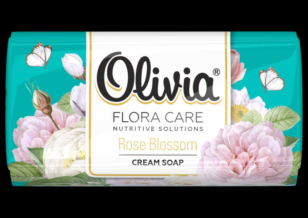 Мыло Туалетное OLIVIA "FLORA CARE" , 140gr