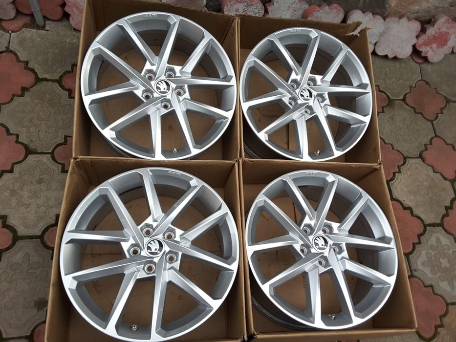 jante aliaj 18; 5x112; Skoda Octavia 3, Octavia 4, Octavia Scout