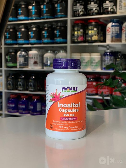 now inositol capsules 500 mg инозитол