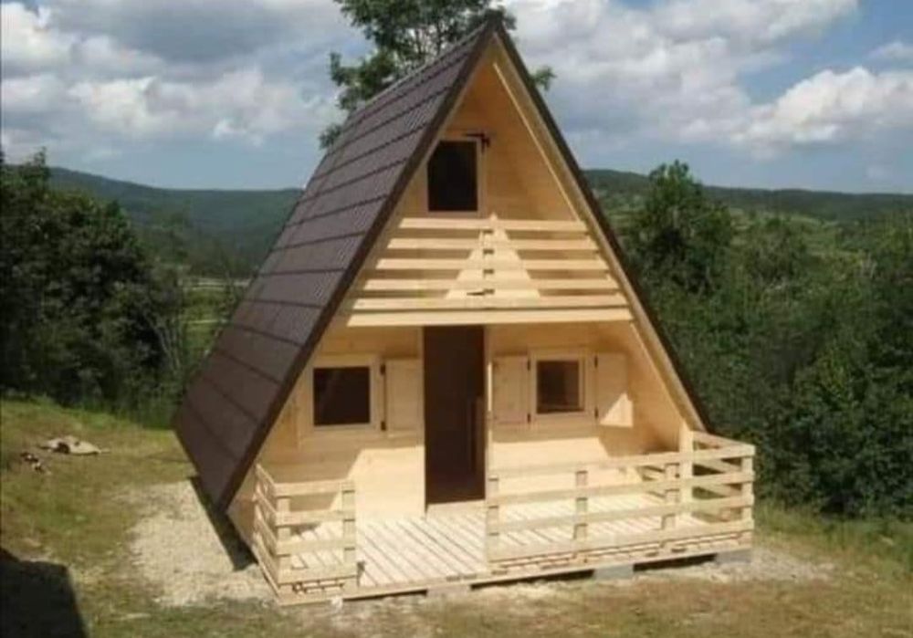 Vindem cabane din lemn