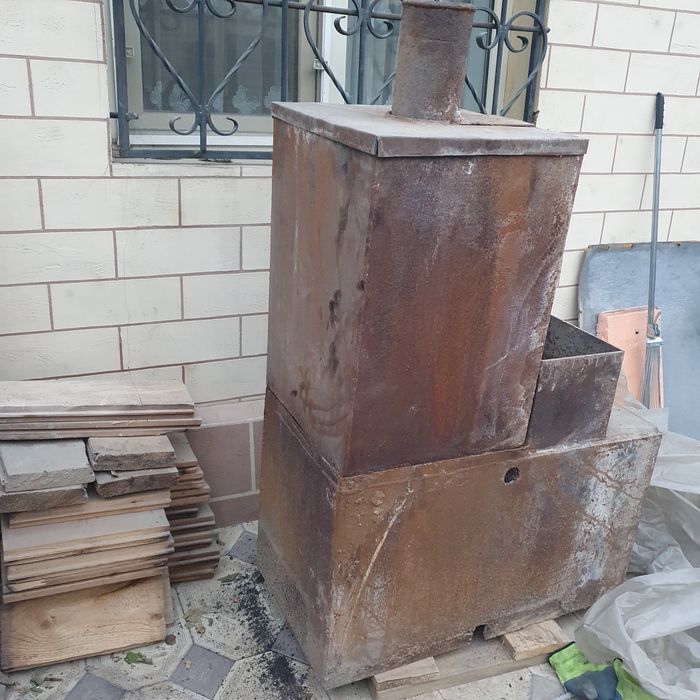 Печь для бани и дома на дровах