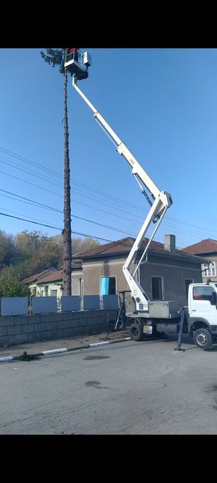 Услуги с автовишка. Цена 40-50 лв /час, макс.350 лв/ден