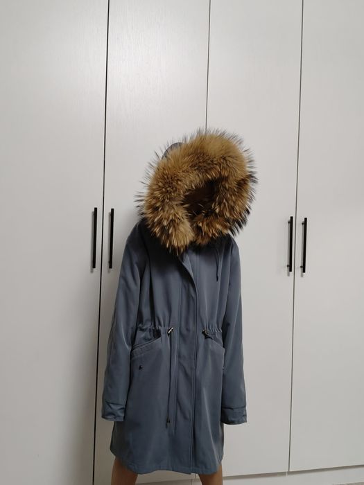 Куртка парка кроличья