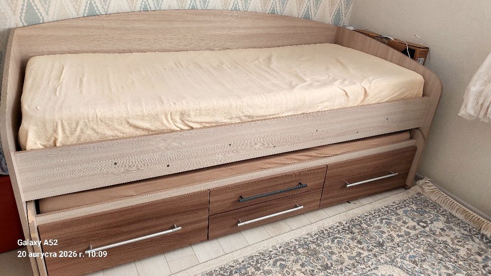 Детская двуспальная кровать