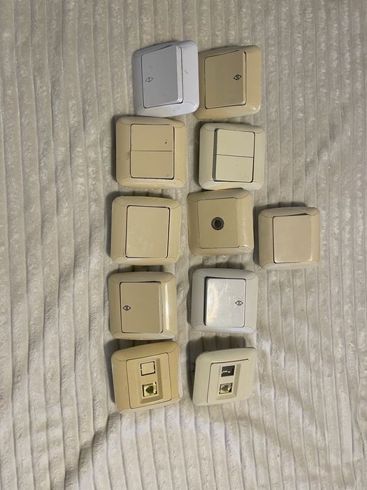 Електрически ключове, контакти, розетки