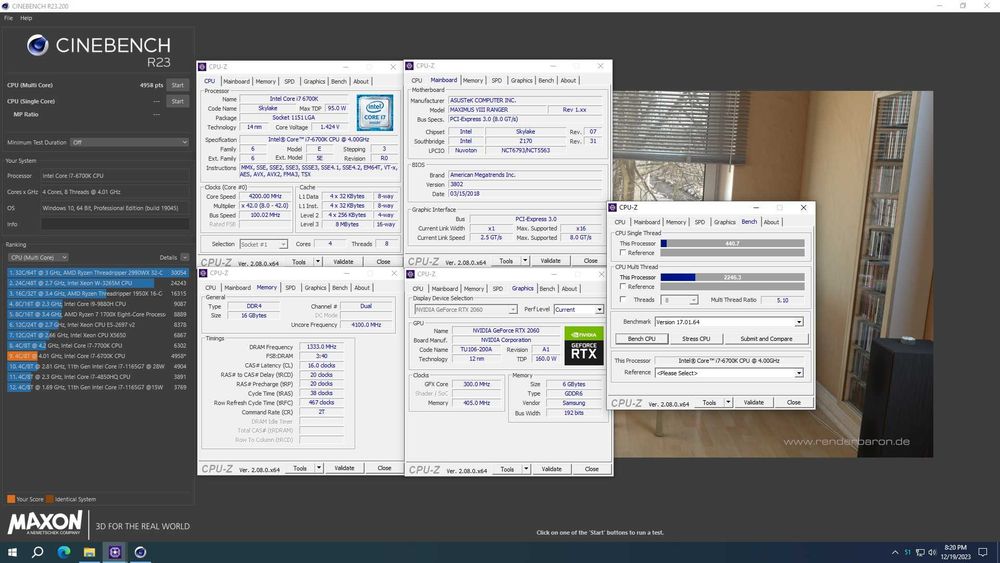 процесор Intel core i7-6700K , LGA1151 Skylake