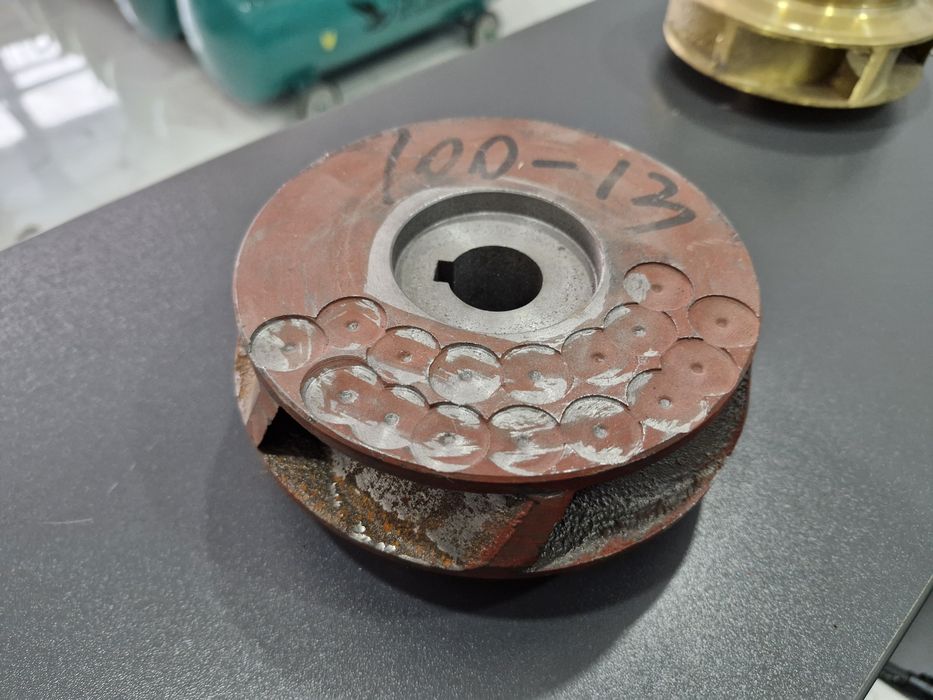 QY shimge nasos 150 lik 5,5 kvt krilchatka крилчатка крыльчатка чугун