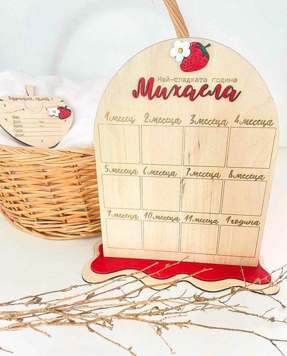 Рамка за снимки "Моята първа година"