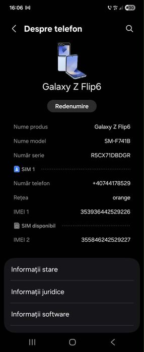 samsung galaxi Z Flip 6