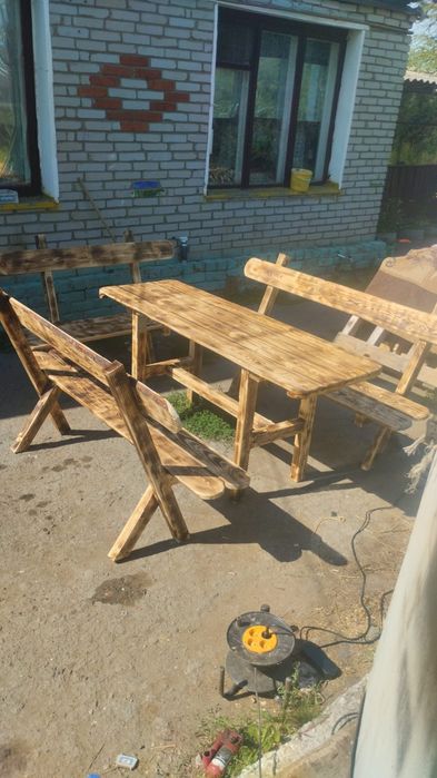 Продам деревянный набор в беседку