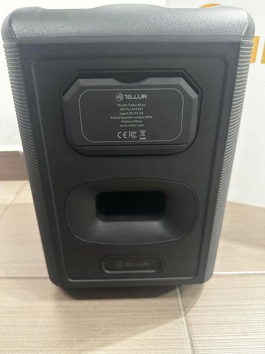 Boxa portabila Tellur Buzz, 80W, Bt -T-