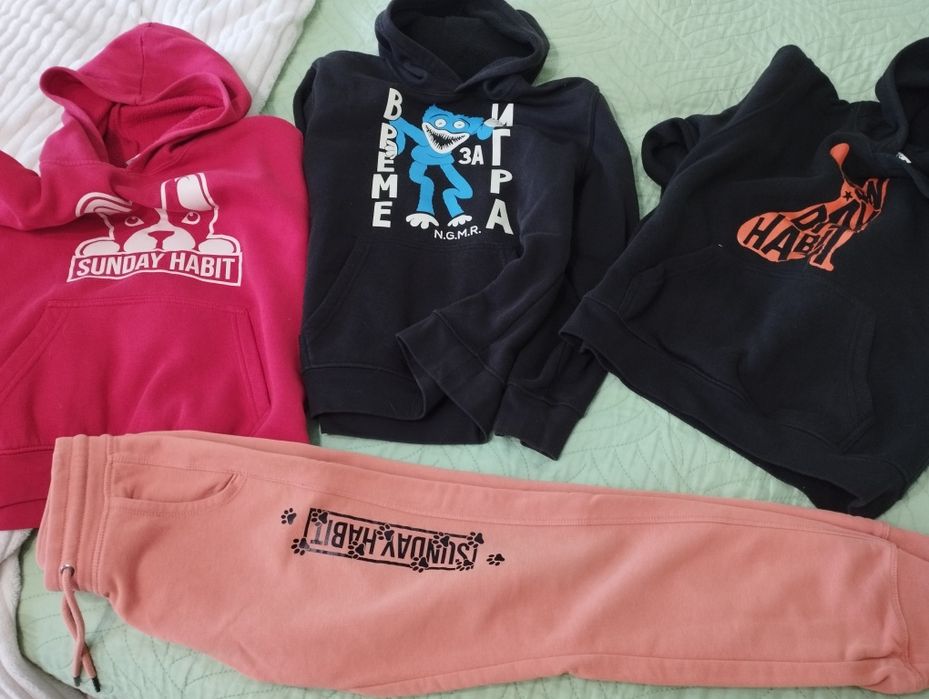 Дрехи , суитчери,мърч Sundey habit, съндей хабитт