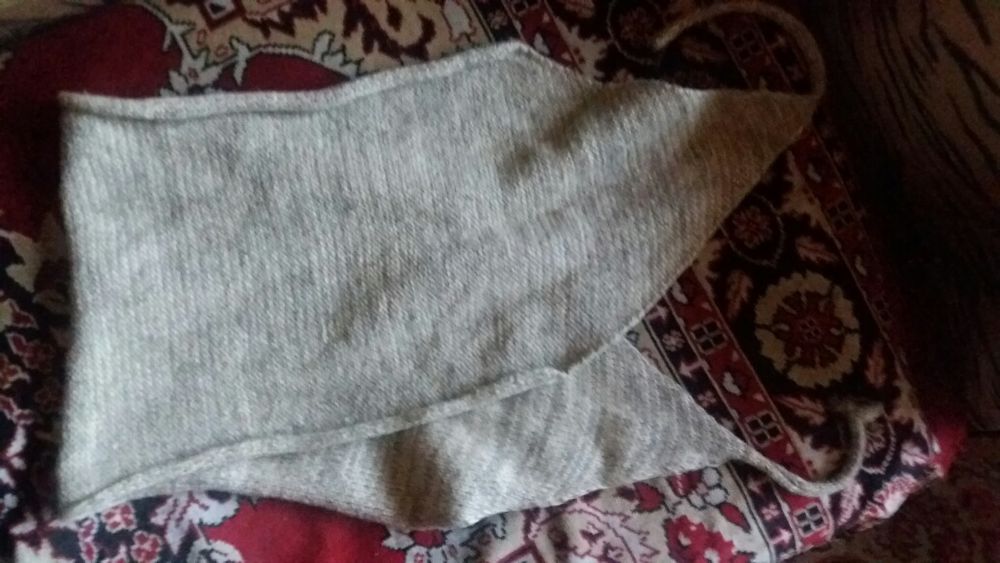 Пояс из собачьей шерсти.