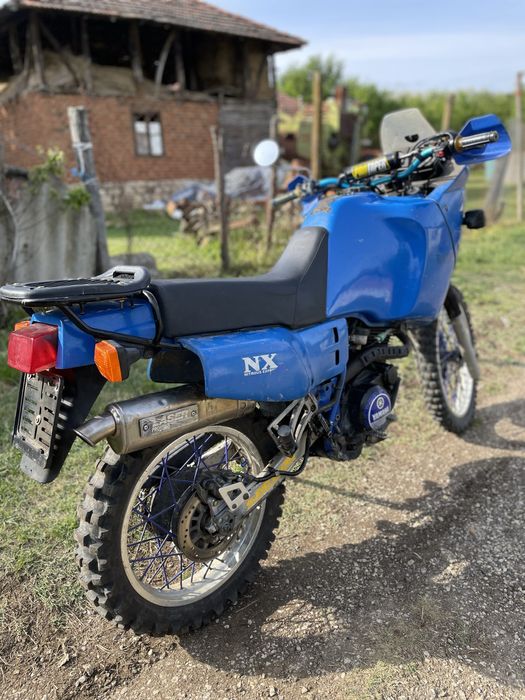 YAMAHA XT600 E 1990-2005 450mm OVAL STAINLESS BSAU SILENCER EXHAUST KIT - Foto 9