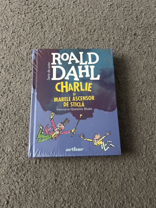 Carte noua Roald Dahl si Charlie
