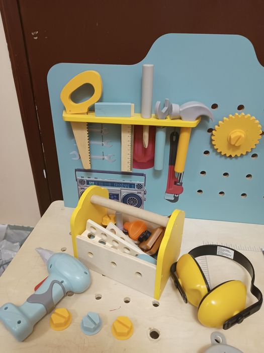 Дървена работилница kid land