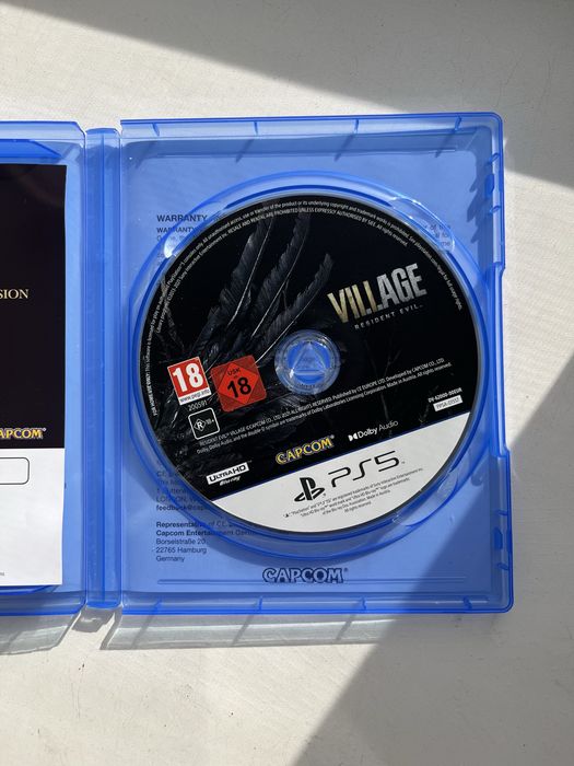 Resident evil 4, Resident evil: Village, диски для PS5