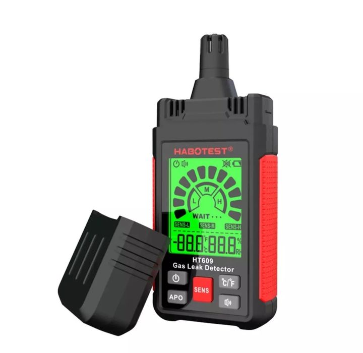 Скидка! Газоанализатор, Газовый детектор, тестер газа HABOTEST HT609