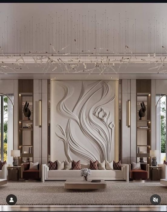 Гипсовые 3д панели, Барельефт