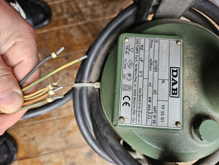 Pompa de apa profesionala 380v, made in Italy,NOUA, cumaprata gresit