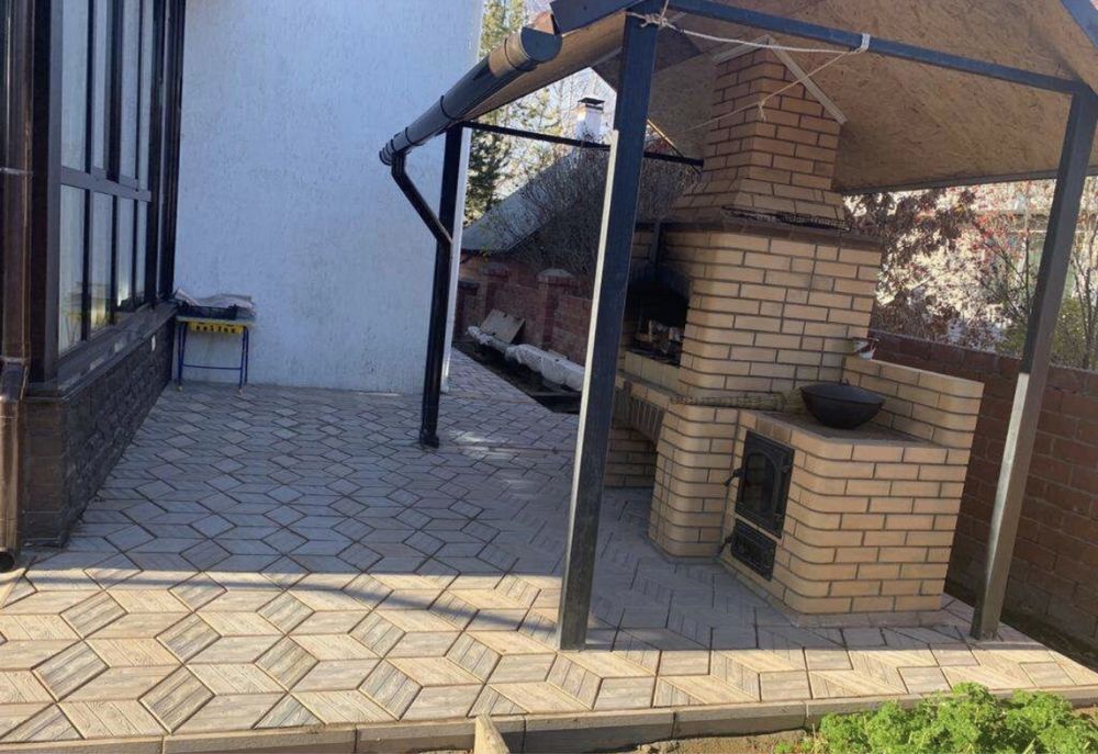 Укладка брусчатка