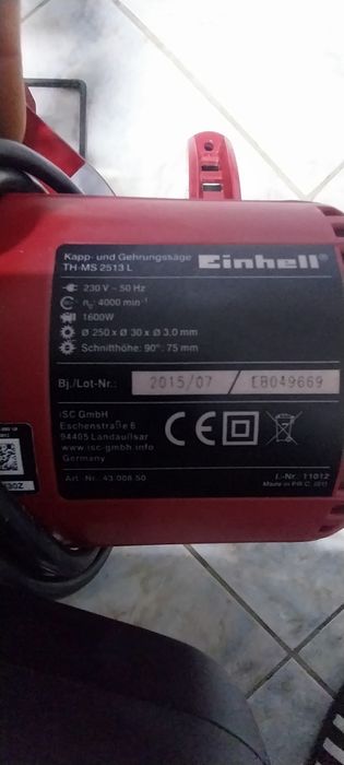 Vând circular batant, Einhell