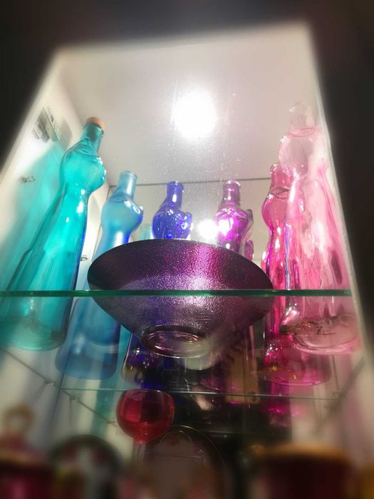 бохемска ваза, 1976 г, Богемия, Bohemia Чехословакия