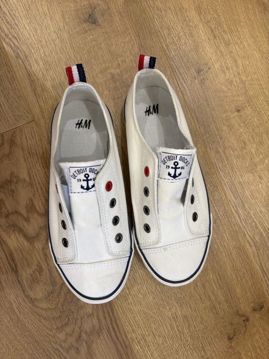 Детски кецове H&M , бели-30 номер