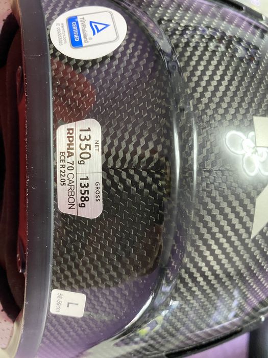 Vand casca HJC Rpha 70 Carbon