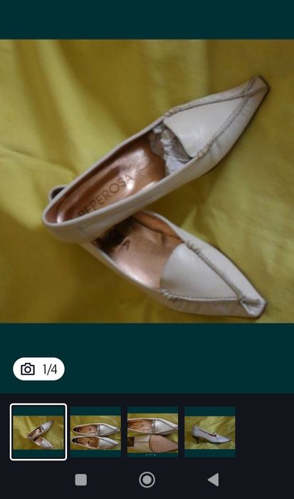 Pantofi eleganți totalitate piele mar 40