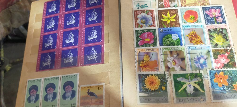 Продаю альбом марок времён СССР