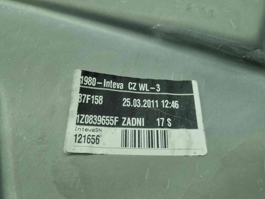 Macara electrica geam stanga spate Skoda Octavia 2 Combi (1Z5) [Fabr 2