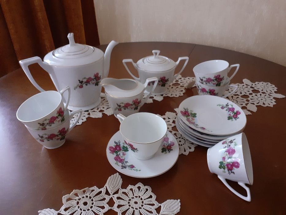 Serviciu cafea / ceai din portelan