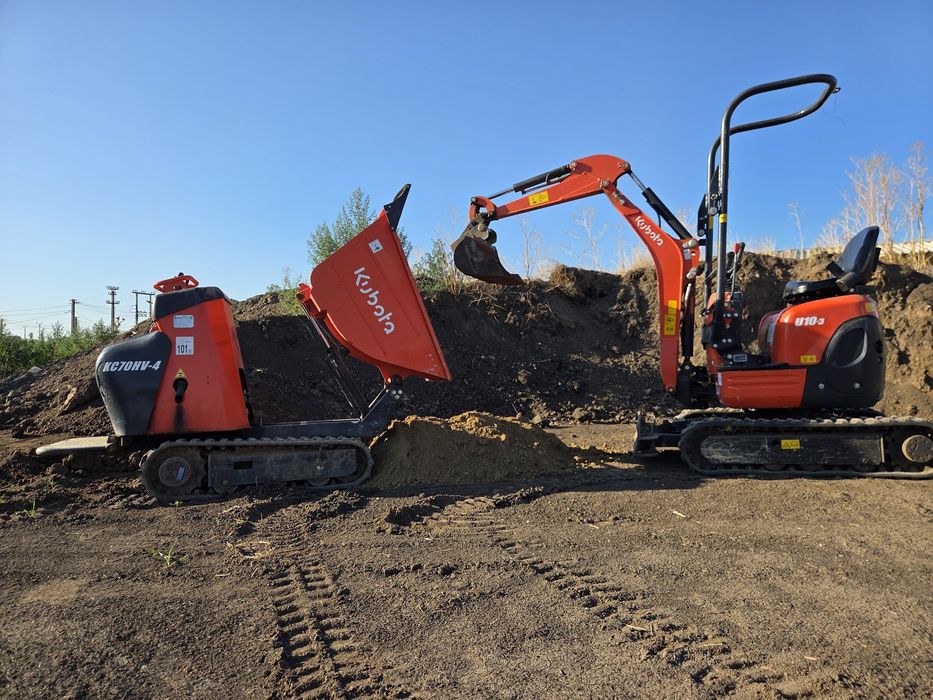Vând schimb kubota dumper diesel