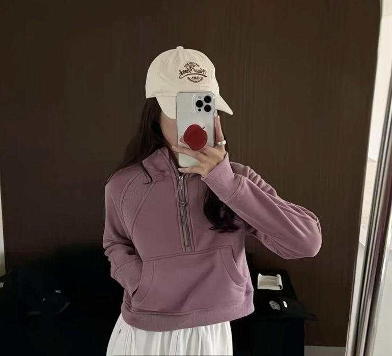 Худи lululemon на флисе