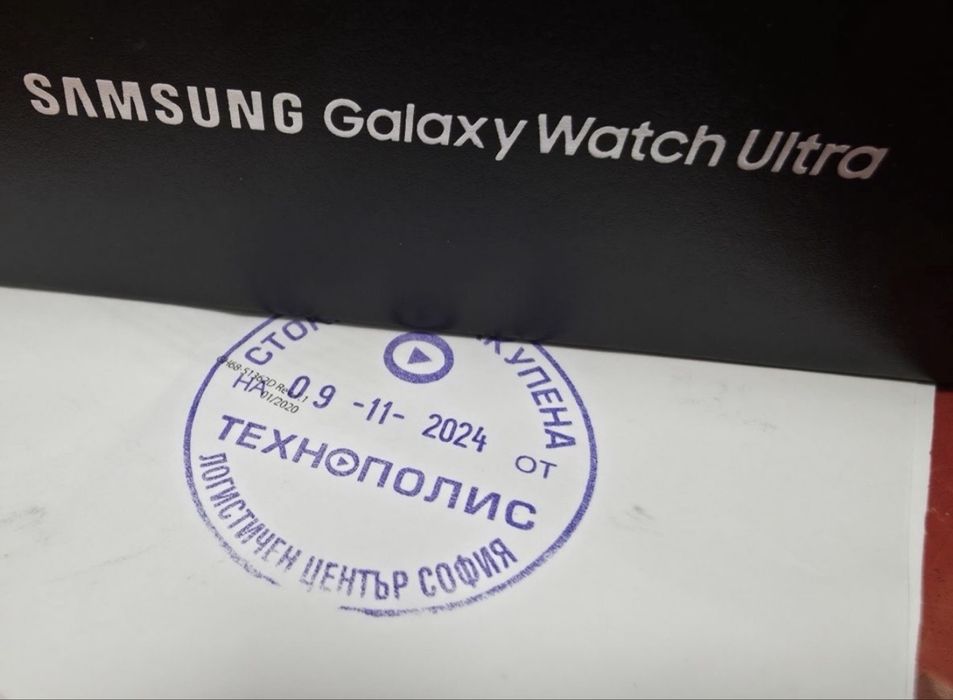 47mm Samsung Galaxy Watch Ultra Технополис Гаранция 2026 Titanium Silver