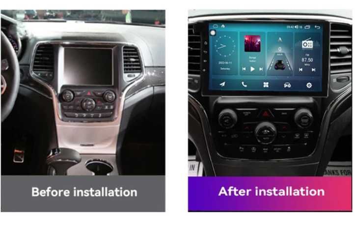 9-инчова мултимедия за JEEP Grand Cherokee 4 (2014–2018)подарък камера