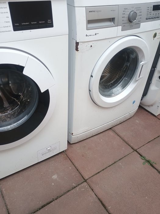 Mașină de spălat rufe clasa AA frigider cu congelator înalt Gorenje Whirpool