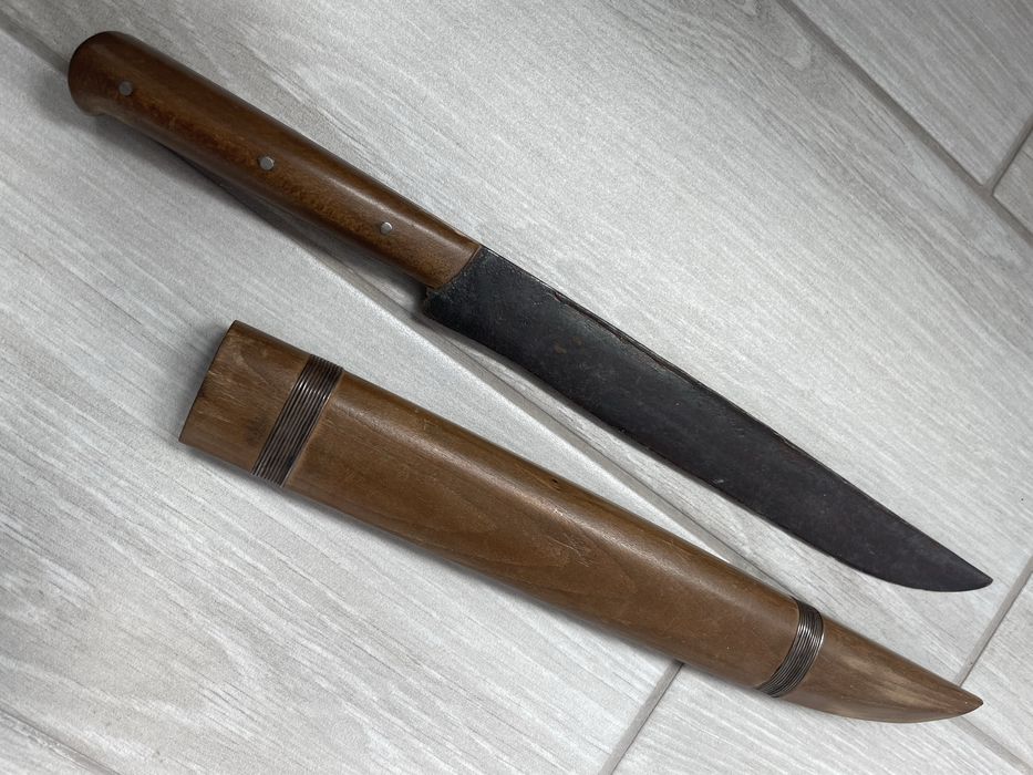 Стар нож руплук , реставриран нож