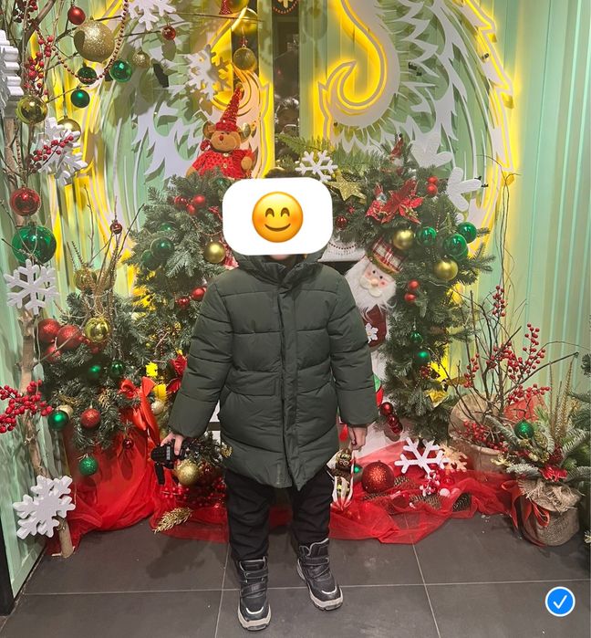 Зимняя куртка мальчику 5-6 лет