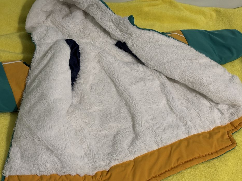 Топло, пухкаво, зимно яке р-р 128