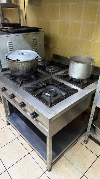 Плита газовая чугуная