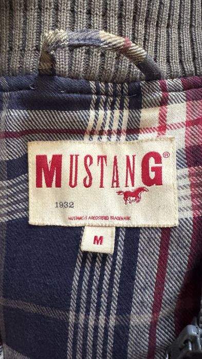 Geaca Mustang gri petrol